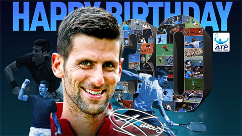 Djokovic sinh nhật 30 tuổi, bái Agassi làm thầy
