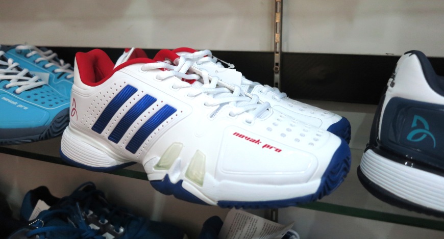 Giới Thiệu: Giày Tennis Adidas Novak Pro 2017 White/Blue/Red | Ba8013 |  Trang Nguyên Sport