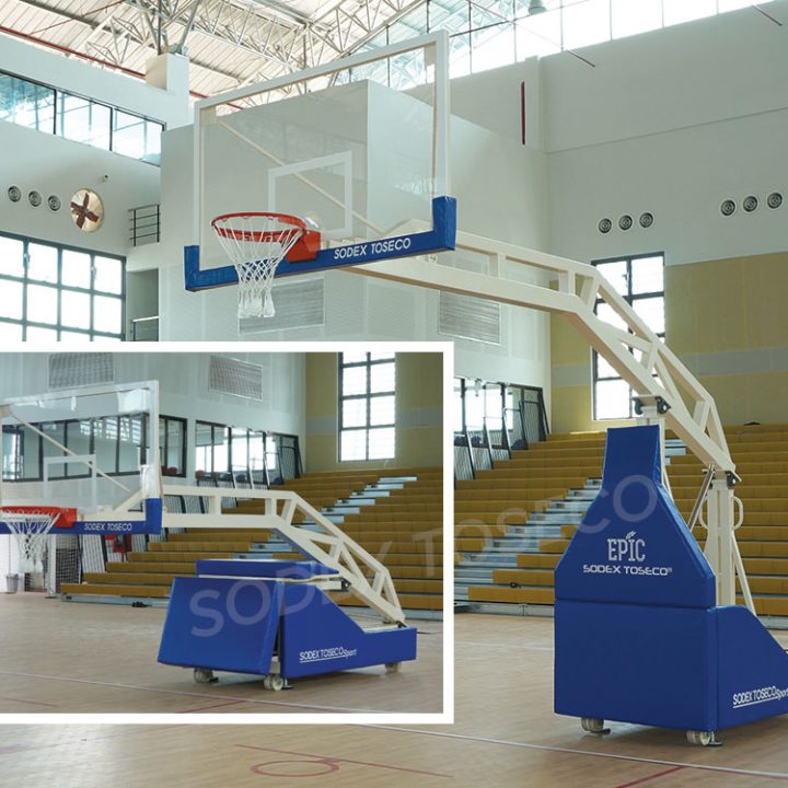 TRỤ BÓNG RỔ THI ĐẤU CHUYÊN NGHIỆP SODEX TOSECO