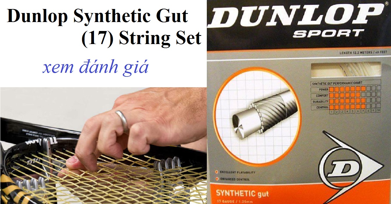» Dunlop Synthetic Gut (17) String Set