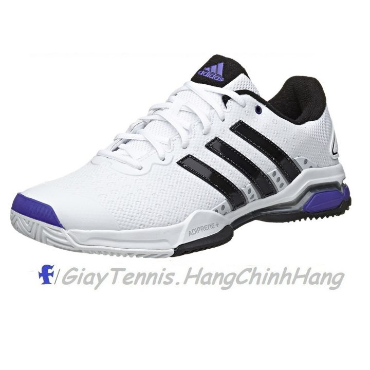 Giày Tennis Adidas Baricade Team 4 White/Black