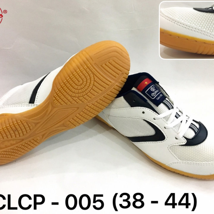 Giày Cầu Lông CP CLCP-005 (Trắng/Đen)