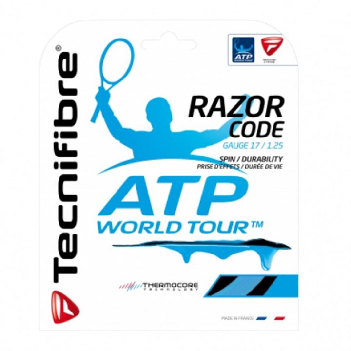 Dây Cước Tennis Tecnifibre Razor Code – Gauge 17,18