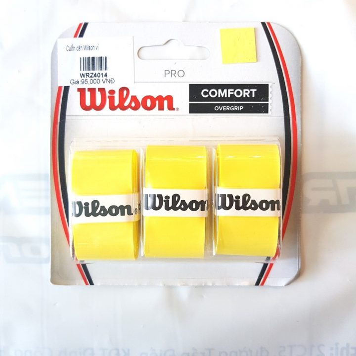 Cuốn Cán Vợt Wilson Pro Overgrip Comfort (Yellow)