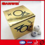 Quả bóng bàn SANWEI 40+ ABS 1 sao – Hộp 100 quả