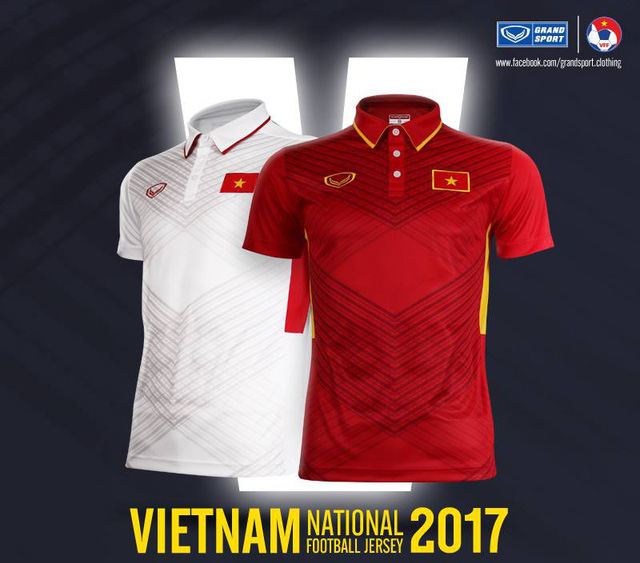 Ao Bong Da Vietnam 2017