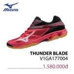 Giày Bóng Bàn Mizuno Thuder Blade Đỏ Đen V1GA17004