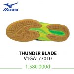 Giày Bóng Bàn Mizuno Thuder Blade Đen Vàng V1GA17010