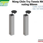 Bộ 2 Nòng Nhôm cho Trụ Tennis vuông 80mm – S25357BR