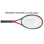 Vợt Tennis Head Graphene 360 Radical Lite (260gr)