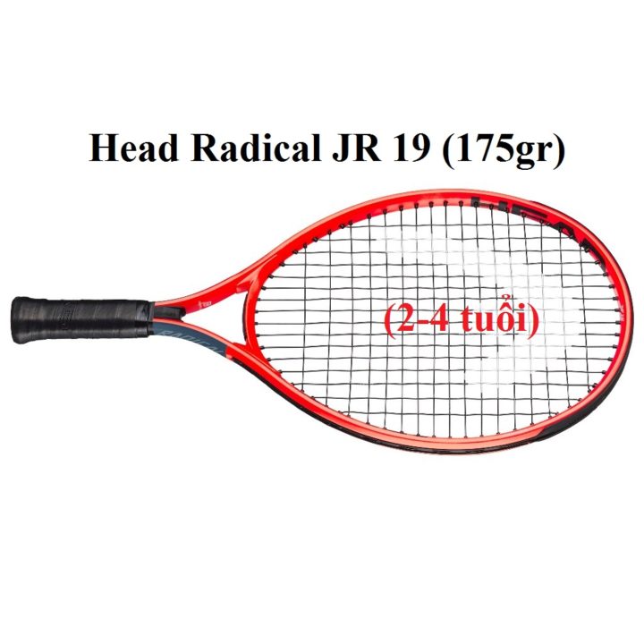Vợt Tennis Trẻ Em Head Radical JR 19 (2-4 tuổi)