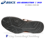 Giày Tennis Asics Gel Resolution 7 2019 White/Koi/Black (E701Y-100)