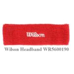 Băng Chặn Mồ Hôi Trán Wilson WR5600190 – Màu Đỏ