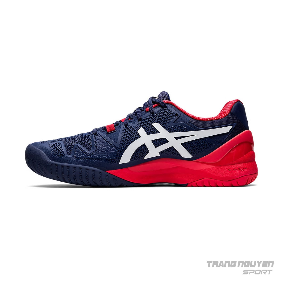 Giày Tennis Asics Gel Resolution 8 Peacoat/White Năm 2020 (1041A079.400)