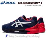 Giày Tennis Asics Gel Resolution 8 Peacoat/White Năm 2020 (1041A079.400)