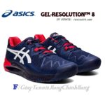 Giày Tennis Asics Gel Resolution 8 Peacoat/White Năm 2020 (1041A079.400)