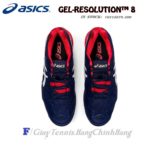 Giày Tennis Asics Gel Resolution 8 Peacoat/White Năm 2020 (1041A079.400)