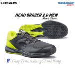 Giày Tennis Head Brazer 2.0 Men ANNY (Đen/Vàng)
