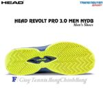 Giày Tennis Head Revolt Pro 3.0 Men NYDB (Vàng/Xám)