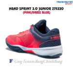 Giày Tennis Trẻ Em (KID) Head Sprint 3.0 Junior (Pink/Dress Blue)