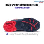 Giày Tennis Trẻ Em (KID) Head Sprint 3.0 Junior (Navy/Neon Red)