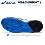 Giày Tennis Asics Gel Resolution 8 Black/White Năm 2020 (1041A079.100)