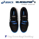 Giày Tennis Asics Gel Resolution 8 Black/White Năm 2020 (1041A079.100)