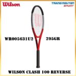 Vợt Tennis Wilson Clash 100 Reverse Năm 2021 (295gr)