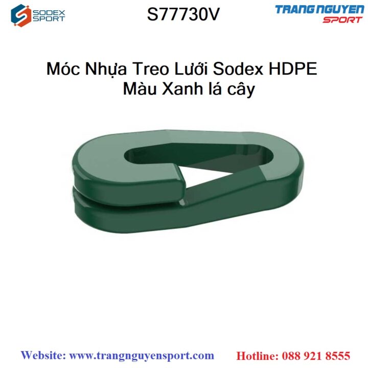 Móc Nhựa Treo Lưới Sodex HDPE S77730V | Màu Xanh Lá Cây