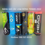 Bóng Tennis 2022 (Bảng Báo Giá Mới Nhất)