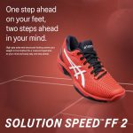 Giày Tennis Asics Solution Speed FF 2 Red/White Năm 2022 (1041A182.601)