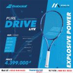 Vợt Tennis Babolat Pure Drive Lite 2021 (270gr)