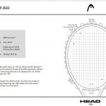 Vợt Tennis Head Radical MP 2023 (300gr) | 235113
