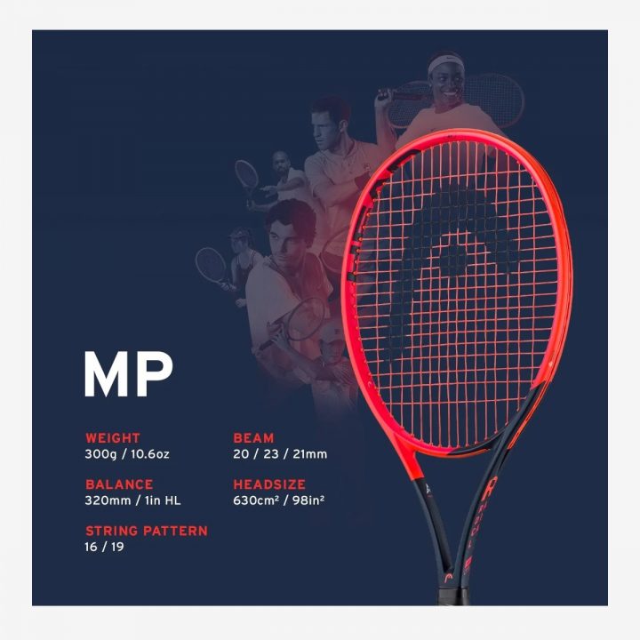 Vợt Tennis Head Radical MP 2023 (300gr) | 235113