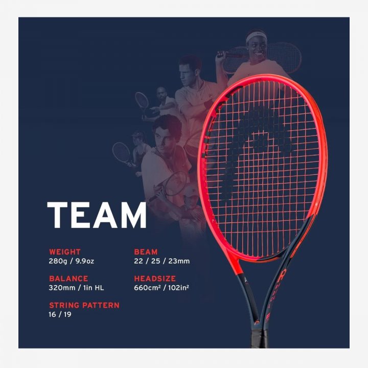 Vợt Tennis Head Radical Team 2023 (280gr) | 235123